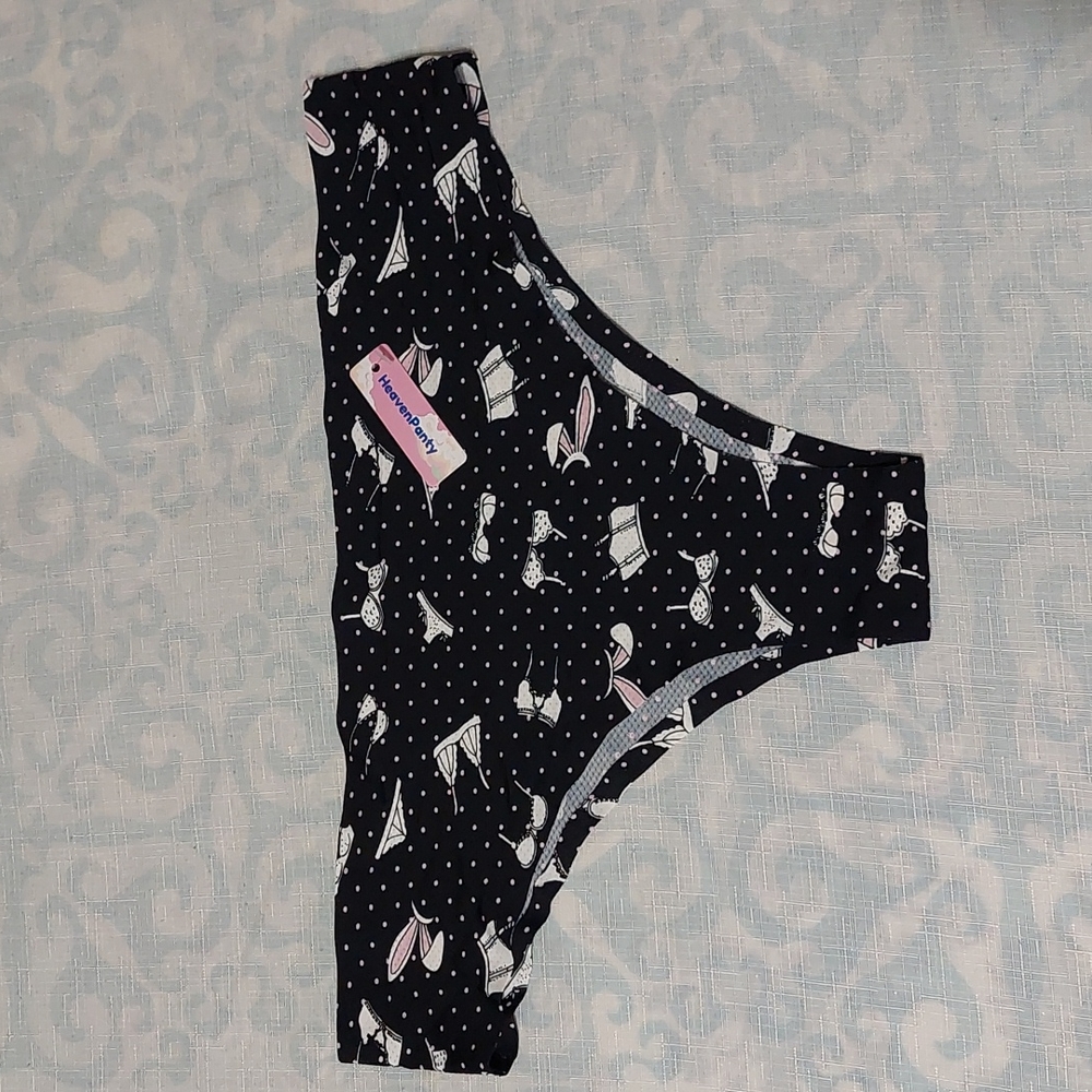 HeavenPanty, XXL, Black/Pink/White